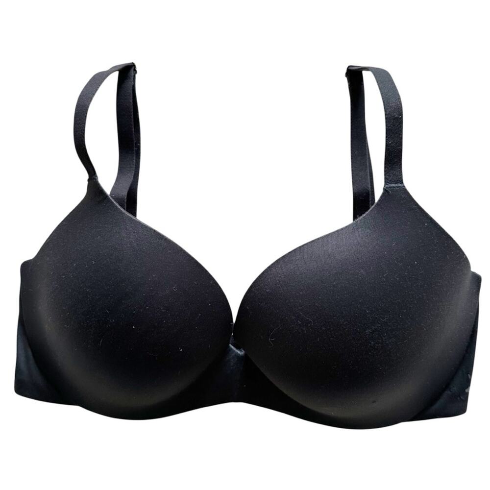 PINK Victoria’s Secret Black Everyday Push-up Bra Size 32DD